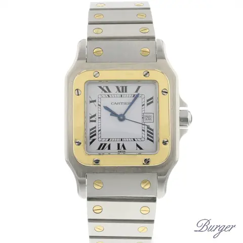 Cartier - Santos GM Steel / Gold Automatic