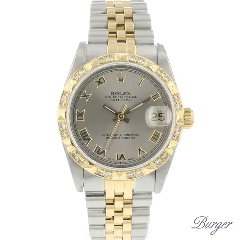Rolex - Datejust 31 Midsize Gold/Steel Diamonds