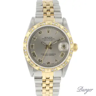 Rolex - Datejust 31 Midsize Gold/Steel Diamonds