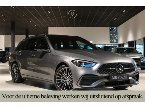 Mercedes-Benz C-Klasse Estate 300 AMG Night Massage|ACC|Keyless|Pano|360|Soundsysteem|LED|19"|New Se