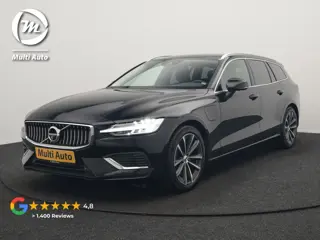 Volvo V60 T6 AWD LONG RANGE PHEV 350pk Dealer O.H. | Adaptive Cruise | 360 Camera | Voorstoelen & St