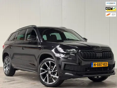 Skoda Kodiaq 1.5 TSI Sportline DSG FACELIFT l VIRTUAL l TREKHAAK l CANTON l SFEER l KEYLESS l ACC l 