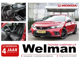Honda Civic 2.0i e:HEV SPORT - AUTOMAAT - HYBRID - ALL WEATHERS - INSTAPLIJSTEN