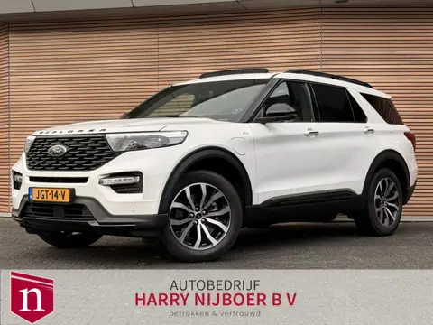 Ford Explorer 3.0 V6 EcoBoost PHEV ST-Line Trekhaak / Panodak / Leer / 360* Camera
