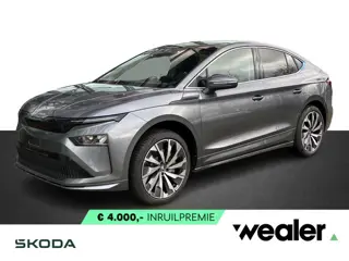 Škoda Enyaq Coupé 85 Selection Elektromotor 286 PK | 21" Lichtmetalen velgen | Trekhaak | Clever Upg