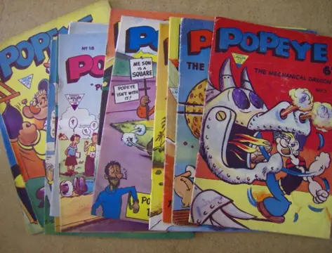 Popeye comic engels 3 adv6346