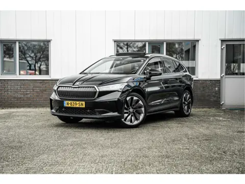 Škoda Enyaq iV | SOH 91% | 80 | Pano | Trekhaak | Full leder | Stoel + stuurverw