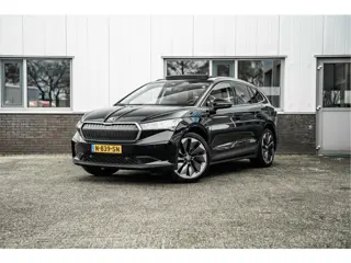 Škoda Enyaq iV | SOH 91% | 80 | Pano | Trekhaak | Full leder | Stoel + stuurverw