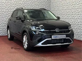 Volkswagen T-Cross ✅ NIEUWE AUTO✅TSI 17''LMV DODE HOEK TREKHAAK CAMERA VIR.COCKPIT STOELVERW. ADAP.C