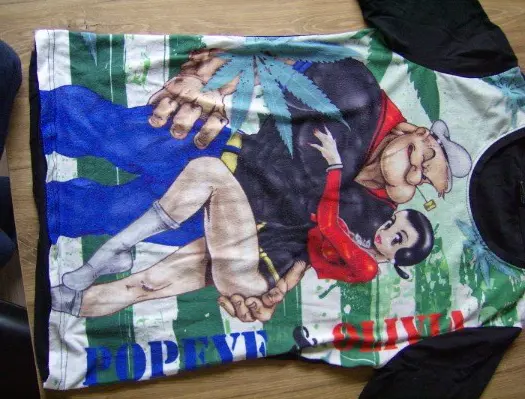 Popeye t shirt 5 adv6551