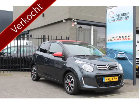 Citroën C1 1.0 VTi Airscape Urban Ride Cabriolet Led Navi Airco Camera Apple-Carplay Stoelvw Lmv