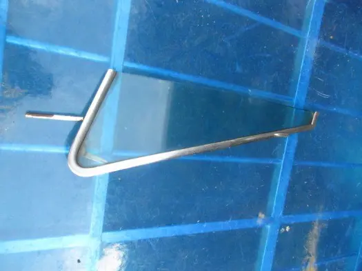 Front right deflector glass for Maserati Mistral