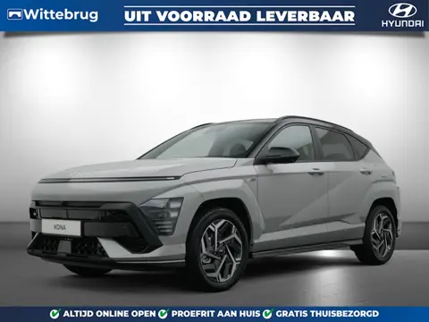 Hyundai KONA 1.6 GDI HEV N Line Full Hybride Automaat met Navigatie, Adaptive Cruise Control en Spor