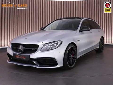Mercedes-Benz C-klasse Estate 510pk 63S AMG |dealer onderhouden|bucket seats|driver's package|panora