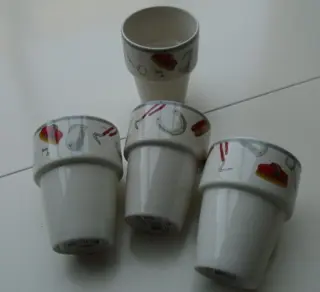 BEKERS THEMA PAARDEN 6 DLG Nieuw