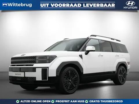 Hyundai Santa Fe 1.6 T-GDI PHEV Black Line 4WD 7p. Plug-In Hybride automaat met Lederen bekleding en