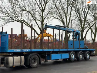 Bulthuis TSAA 44 BUIZEN/BOOMEN TRAILER - HULTDINS KNIJPER - HIAB 165 ROLLER - HOGE RONGEN