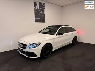Mercedes-Benz C-klasse Estate AMG C63S 510pk // Burmester // Schaal stoelen// Panorama open dak // 3