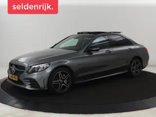Mercedes-Benz C-klasse 300e AMG | Panoramadak | 360 Camera |  Stoelverwarming | Leder/Alcantara | Ca