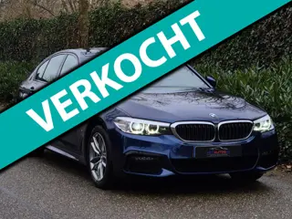 BMW 5-serie 530e iPerformance High Ex Android Apple CarPlay HUD LED NAP Dealer onderhouden