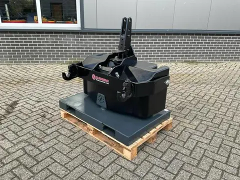 Zuidberg 1400 KG Gietijzeren gewicht met aanbouwarmen