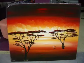 Exclusief Russisch Schilderij, ook met reliëf.