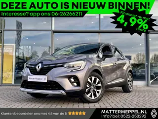 Renault Captur 1.6 E-Tech Plug-in Hybrid 160 Intens | Trekhaak | SOH 88% | NL Auto | Groot Scherm | 