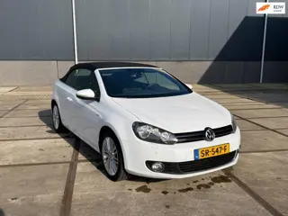Volkswagen Golf Cabriolet 1.4 TSI 160PK AUT., Navi, leer, 17", zeer mooi
