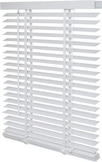 Intensions - Jaloezie Hout - 50mm - 110x175 cm Wit