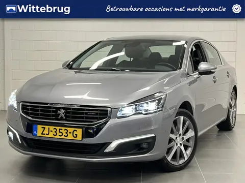 Peugeot 508 1.6 165PK e-THP GT-line LED VERLICHTING | NAVIGATIE | HALF LEDER | SPORTIEF UITGEVOERD!