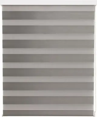 Duo Rolgordijn Lichtdoorlatend - Uni Lichtgrijs