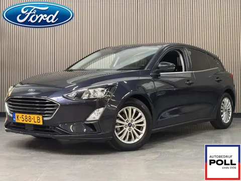 Ford Focus 155pk Titanium X Navi Camera Winter Parking Dodehoek pack Keyless Privacy glass 5d Dealer