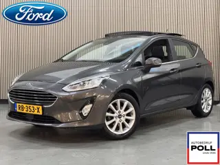 Ford Fiesta 100pk Titanium Panoramadak Navi Camera Ad. Cruise Parking pack B&O Dealeronderhouden
