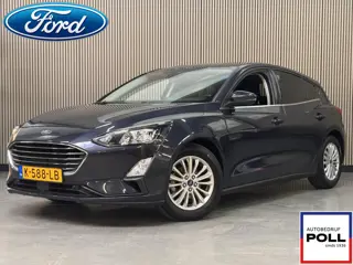 Ford Focus 155pk Titanium X Navi Camera Winter Parking Dodehoek pack Keyless Privacy glass 5d Dealer