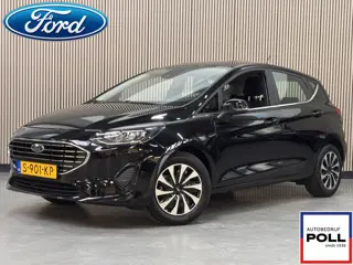 Ford Fiesta 125pk Eco Hybrid Titanium Climat Cruise play Parkeersensoren All Season Banden Dealerond