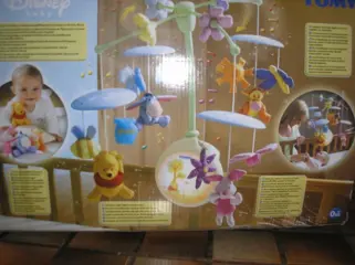 Winnie de poeh en vrienden - draaiende muziek mobiel