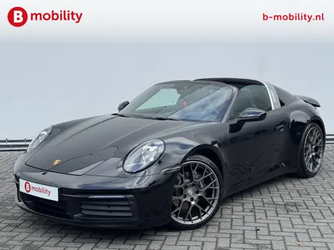Porsche 911 3.0 4 Targa 16.000KM Leer Achteruitrijcamera AppleCarplay | DAB Audio | Sportuitlaat | E
