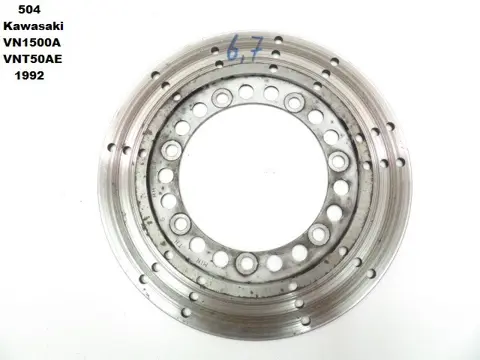 ACHTER REMSCHIJF Kawasaki VN 1500 1988 - 1993