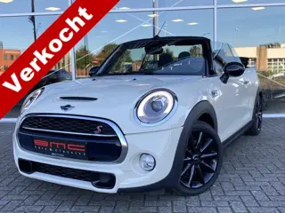 MINI Cabrio 2.0 Cooper S Chili Serious Business NAVIGATIE ,HARMAN KARDON,HALF LEDEREN BEKLEDING,17IN