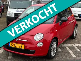 Fiat 500 1.2 Popstar / 4 CILINDER // AIRCO/ NW APK/ LM VELGEN /NETTE STAAT