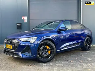 Audi E-tron Sportback 50 quattro S edition 71 kWh PANO B&O MEMORY CLIMA CRUISE NAVI LED PDC 22'' STO