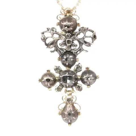 Antique Cross Pendant: A Baroque Legacy