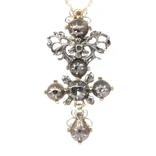 Antique Cross Pendant: A Baroque Legacy