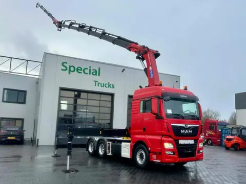 MAN TGX 28.470 6x2-2 / Euro 6D / HMF 5020K-RCS + FJ1000 K4