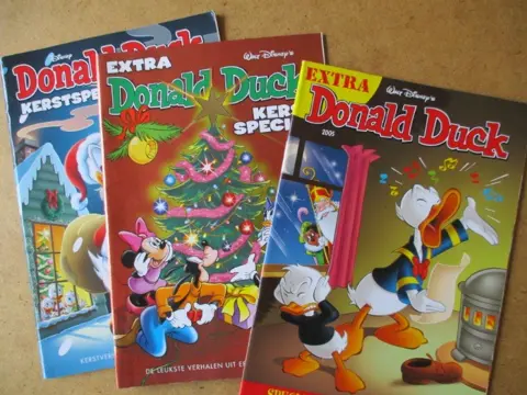 Donald duck kerst sinterklaas adv7909