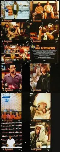 THE BIG LEBOWSKI lobbycard set.