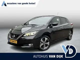 Nissan LEAF Tekna 40 kWh | NL Auto/2e Eig./Voll.Historie/Leder/Navi/Adapt.Cruise/Clima/Apple CarPlay