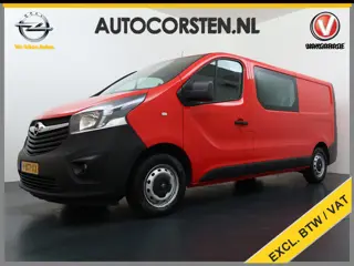Opel Vivaro D126PK Dubbele Cabine 5-Persoons L2H1 Trekhaak Camera Navi Airco Cruise Control Pdc Spor