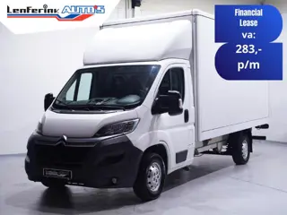 Citroen Jumper 2.0 HDI 130 pk Bakwagen met Laadklep Navi Airco, Dakspoiler, Nette Staat, 3-Zits