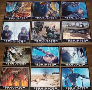 TERMINATOR SALVATION lobbycard set.